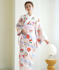 Nico@ntique 長襦袢 洗える 単品 レディース フリーサイズ 襦袢 衣紋抜き付 ピンク系 ウタタネ 着物・浴衣・和装小物 和装小物 ピンク【送料無料】