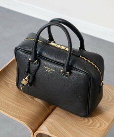 【SALE／22%OFF】CHRISTIAN VILLA 【CHRISTIAN VILLA】ベーシックレザーハンドバッグ インターショシュール バッグ ハンドバッグ ブラウン【送料無料】