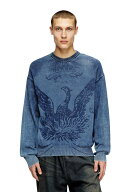 【SALE／40%OFF】DIESEL メンズ プルオーバーニット K-FENICOL ディーゼル トップス ニット ブルー【送料…