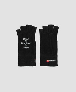 �ySALE�^50%OFF�zURBAN RESEARCH LOTTO POLARTEC CUT-OFF GLOVES �A�[�o�����T�[�` �t�@�b�V�����G�� ��� �u���b�N