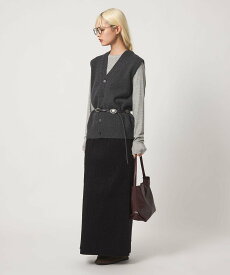 BEAUTY&YOUTH UNITED ARROWS ウールカシミヤブレンド アクア ニットベスト ビューティー＆ユース　ユナイテッドアローズ トップス ベスト・ジレ ホワイト グレー ブラウン【送料無料】