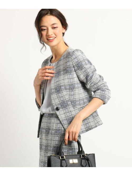 Indivi ママスーツ 入学式 スーツ 卒業式 スーツ ツィードチェックジャケット Rakuten Fashion 楽天ファッション 旧楽天ブランドアベニュー Ac1322 Indivi ママスーツ 入学式 スーツ 卒業式 スーツ ツィードチェックジャケット Rakuten Fashion 楽天ファッション 旧楽天ブランドアベニュー Ac1322