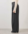 リングベルトタックワイドパンツ/WEB限定サイズ