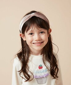 【SALE／20%OFF】a.v.v [KIDS]ベロアカチューシャ アー・ヴェ・ヴェ ヘアアクセサリー その他のヘアアクセサリー ベージュ ブラック