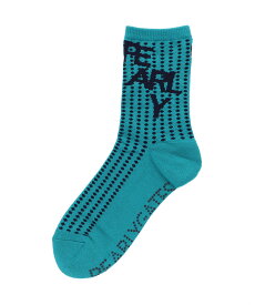 PEARLY GATES ドットロゴ柄ショートソックス (MENS) パーリーゲイツ 靴下・レッグウェア 靴下 ブルー ネイビー