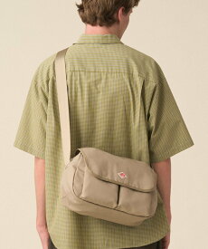 Bshop DANTON ｜ キャンバスショルダーバッグ OBERKAMPF UNISEX ビショップ バッグ ショルダーバッグ イエロー ブラック ベージュ【送料無料】