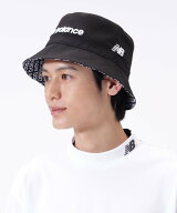 New Balance Golf リバーシブル バケットハット (MENS) ニューバランスゴルフ 帽子 その他の帽子 ホワイ…