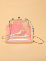 【WC】(L)ガマグチクリアショルダー