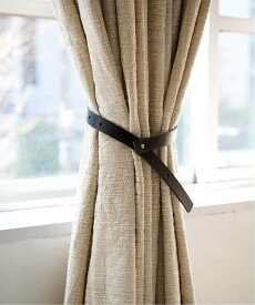 JOURNAL STANDARD FURNITURE LEATHER TASSEL カーテンタッセル ジャーナルスタンダードファニチャー インテリア・生活雑貨 カーテン ブラック ブラウン