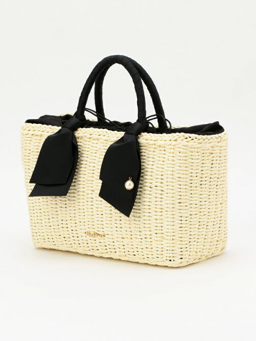 Misch Masch リボンハンドルかごバッグ Rakuten Fashion 楽天