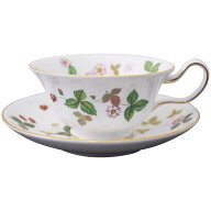WEDGWOOD [公式] ウェッジウッド ワイルド ストロベリー カップ&ソーサー (ピオニー) ウェッジウッド 食…
