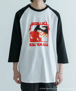 �ySALE�^65%OFF�zURBAN RESEARCH URBAN RESEARCH iD METALLICA RAGLAN T-SHIRTS �A�[�o�����T�[�` �g�b�v�X �J�b�g�\�[�ET�V���c �z���C�g �u���b�N