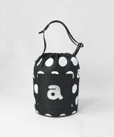 ARCHIVIO ビッグドット柄保冷バッグ アルチビオ スポーツ・アウトドア用品 ゴルフグッズ ブラック ピンク…