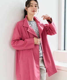 【SALE／50%OFF】GEORGES RECH テントライン2WAYカラーコート ジョルジュ・レッシュ ジャケット・アウター その他のジャケット・アウター ピンク ネイビー【送料無料】