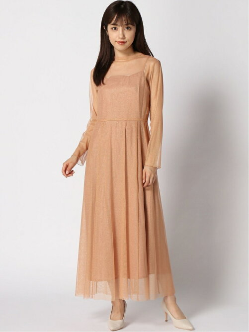 Kaene ラメチュールメロウワンピース Rakuten Fashion 楽天ファッション 旧楽天ブランドアベニュー Ay4326