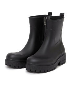 SHIPS any Wpc.: トラック ソール レイン ブーツ シップス シューズ・靴 レインシューズ・ブーツ ホワイト ブラック【送料無料】