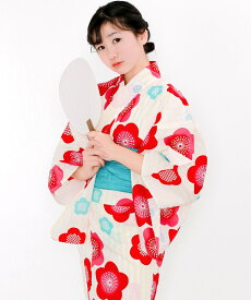 【SALE／5%OFF】KYOETSU 浴衣 女の子 子供 3点セット( 浴衣 + 帯 + 下駄 ) レトロB キョウエツ 着物・浴衣・和装小物 浴衣【送料無料】