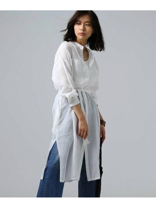 Untitled 洗える リネンスリットシャツワンピース Rakuten Fashion 楽天ファッション 旧楽天ブランドアベニュー Ay0327