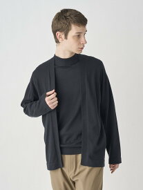 JOHN SMEDLEY V-neck buttonless Long sleeved Cardigan ｜ S4680 ｜ 24G ジョンスメドレー トップス ニット ブラック【送料無料】