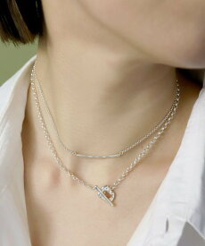 TEN. バブルラリエット SV ギフト プレゼント ネックレス manyway 二重 テン アクセサリー・腕時計 ネックレス シルバー【送料無料】