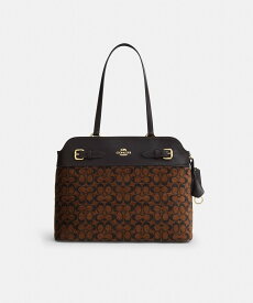 【SALE／45%OFF】COACH OUTLET 【公式】イーストン トート バッグ・シグネチャー シェニール コーチ　アウトレット バッグ トートバッグ ブラウン【送料無料】