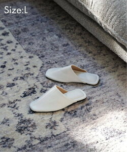 JOURNAL STANDARD FURNITURE JSF PLAIN SLIPPER L 2nd �X���b�p �W���[�i���X�^���_�[�h�t�@�j�`���[ �V���[�Y�E�C ���̑��̃V���[�Y�E�C �u���E�� �z���C�g �V���o�[ �u���b�N