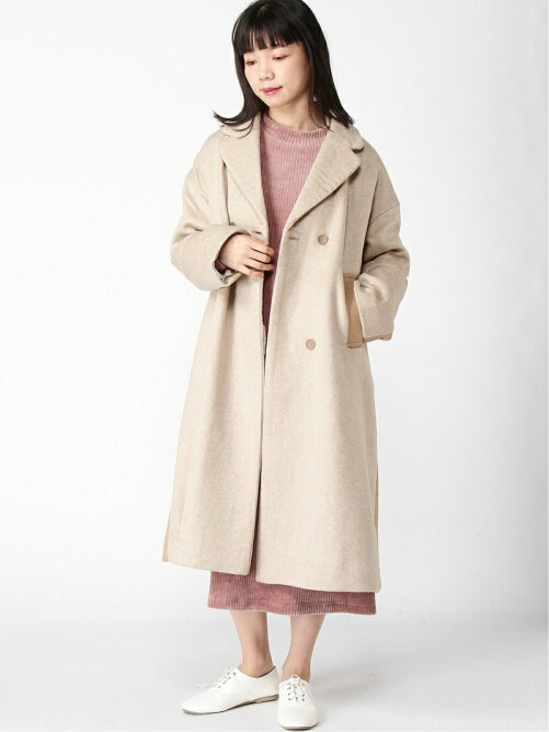 Pou Dou Dou バイカラーチェスターコート Rakuten Fashion 楽天 Pou Dou Dou バイカラーチェスターコート Rakuten Fashion 楽天