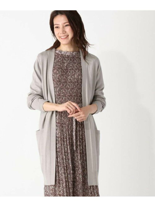 Grove 毛玉軽減 洗えるロングニットカーディガン Rakuten Fashion 楽天ファッション 旧楽天ブランドアベニュー Bh9328