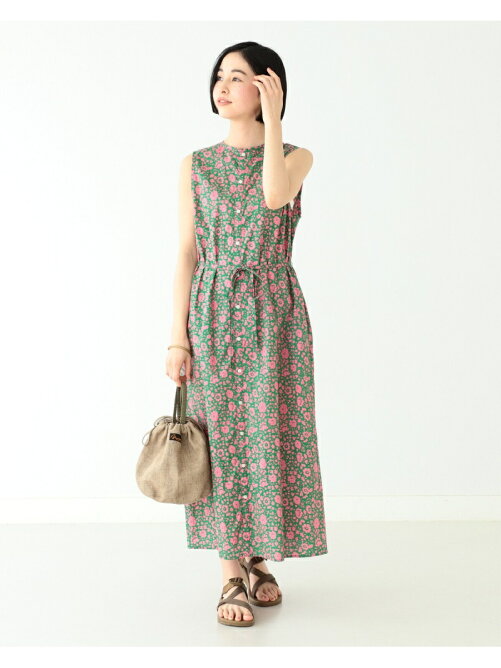 Beams Women Beams Boy リバティ ベルテッド クルーネック ノースリーブ ワンピース Rakuten Fashion 楽天ファッション 旧楽天ブランドアベニュー Ch1328