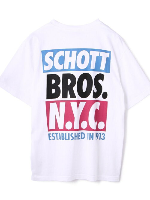 Schott 直営限定 Ss T Shirt Schott Bros N Y C ショットブロス ニューヨーク Rakuten Fashion 楽天ファッション 旧楽天ブランドアベニュー Ed7328