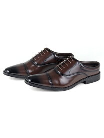 【SALE／20%OFF】AAA+ 防滑 軽量 ビジネスサンダル ストレートチップ内羽根 ☆2690 サンエーフットウェアー シューズ・靴 サンダル ブラック ブラウン