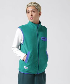 【SALE／70%OFF】Schott FLEECE VEST/フリースベスト ショット トップス ベスト・ジレ パープル ネイビー グリーン ホワイト【送料無料】