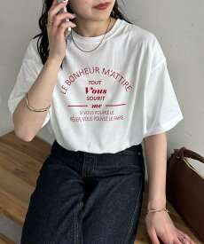 【SALE／10%OFF】Discoat 《新色追加》カフェモチーフロゴTシャツ【WEB限定】 ディスコート トップス カットソー・Tシャツ ホワイト ピンク グレー