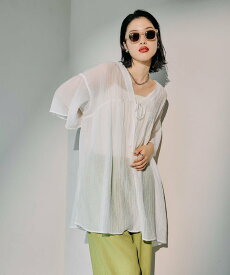 【SALE／50%OFF】LEPSIM 2WAYギャザーチュニックワンピースSS レプシィム ワンピース・ドレス チュニック ブルー ホワイト ブラック パープル