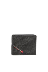 DIESEL メンズ 二つ折りウォレット MULTI-PKTS MULTI-PKTS BI FOLD COIN S 3D ディーゼル 財布・ポーチ・ケース 財布 ブラック【送料無料】