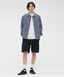 MHL. WASHED COTTON NYLON RIPSTOP TROUSERS �}�[�K���b�g�E�n�E�G�� �p���c ���̑��̃p���c �u���b�N�y���������z