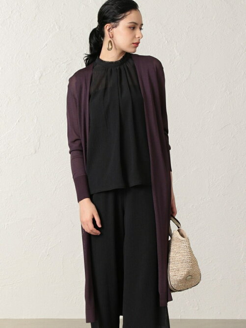 Epoca The Shop シアーロングカーディガン Rakuten Fashion 楽天ファッション 旧楽天ブランドアベニュー Az0329