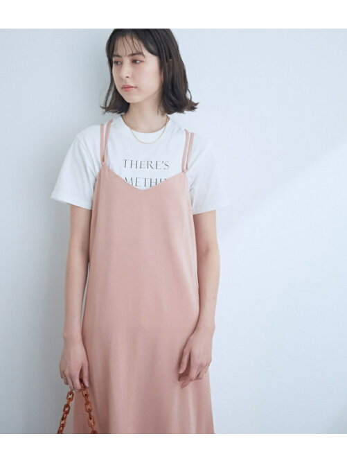 Vis バッククロスサテンキャミワンピース Rakuten Fashion 楽天ファッション 旧楽天ブランドアベニュー Bt7329