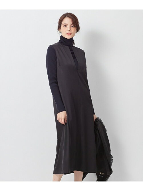 23区 中村アンさん着用 ダブルキュプラサテン ワンピース 番号l37 Rakuten Fashion 楽天ファッション 旧楽天ブランドアベニュー Bx6329