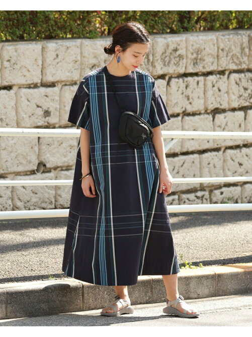 Beams Women Beams Boy ビッグタータン ボートネック ショートスリーブ ワンピース Rakuten Fashion 楽天ファッション 旧楽天ブランドアベニュー Ch1329