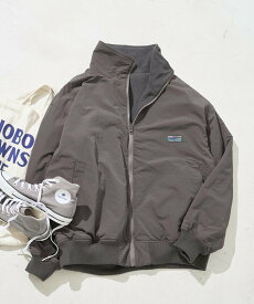 【SALE／15%OFF】FREAK'S STORE FREAK'S STORE OUTDOORS リバーシブル スタンドカラー ブルゾン【限定展開】 25AW フリークスストア ジャケット・アウター その他のジャケット・アウター グレー ベージュ ブラック ネイビー グリーン【送料無料】