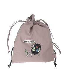 BACKYARD FAMILY MOOMIN ムーミン エンブロイナップサック ローラ バッグ リュック・バックパック グリーン グレー レッド カーキグリーン ベージュ ネイビー【送料無料】