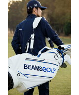 BEAMS GOLF ツアープロ キャディバッグ 3 ビームス ゴルフ スポーツ・アウトドア用品 ゴルフグッズ ブラ…