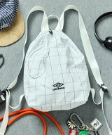【SALE／50%OFF】UMBRO SP Packable Mini Bag Check&Stripe フリークスストア バッグ リュック・バックパ…