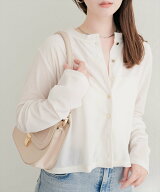 natural couture クルーネックベロアカーデ ナチュラルクチュール トップス その他のトップス ベージュ …