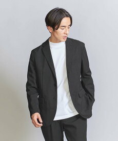 【SALE／50%OFF】BEAUTY&YOUTH UNITED ARROWS リサイクル カルゼ 2ボタン ジャケット【セットアップ対応】 ユナイテッドアローズ アウトレット ジャケット・アウター テーラードジャケット・ブレザー カーキ ブラック ネイビー【送料無料】