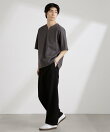 クールマックスリネン プルオーバーシャツ