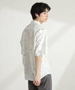 マーブルパターンシャツ 半袖