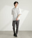 マーブルパターンシャツ 半袖