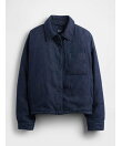 (W)デニム パファージャケット
